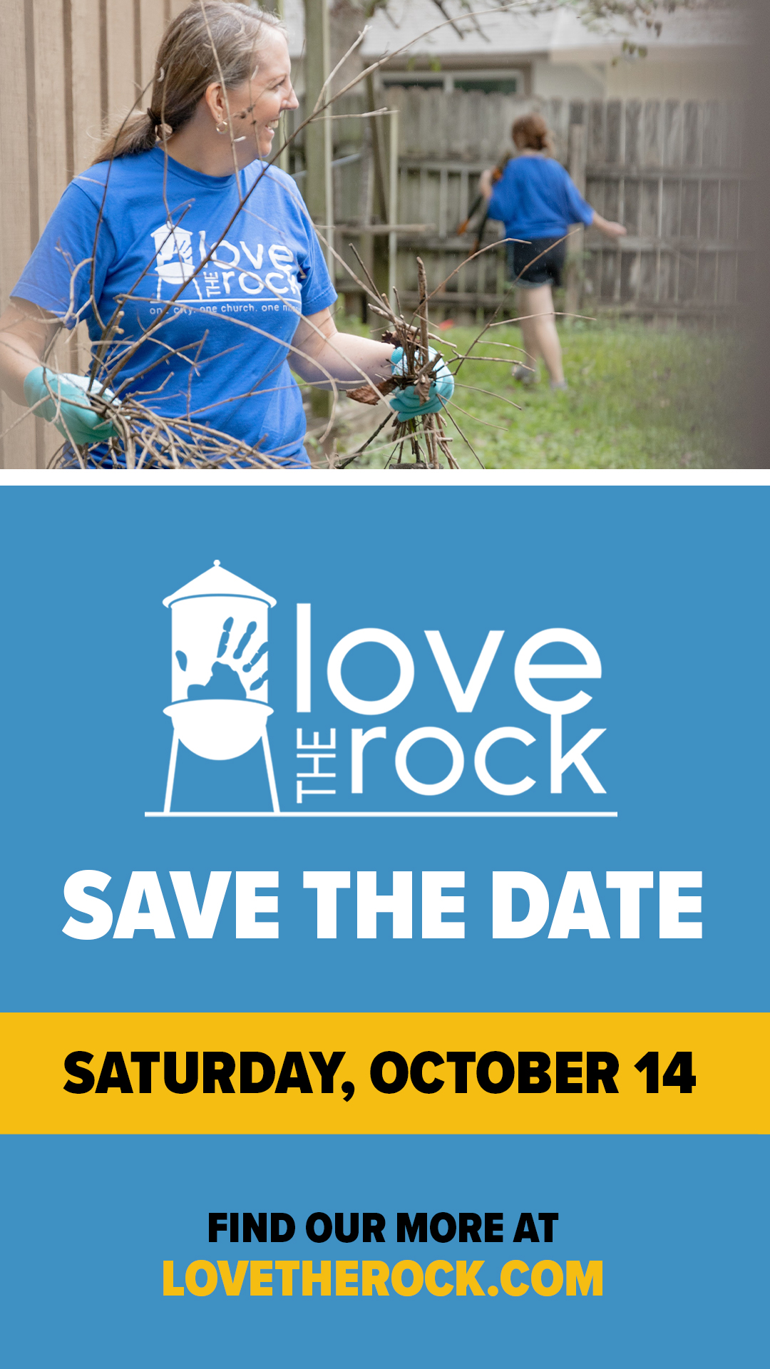 Love the Rock :: Save the Date :: Saturday October 24