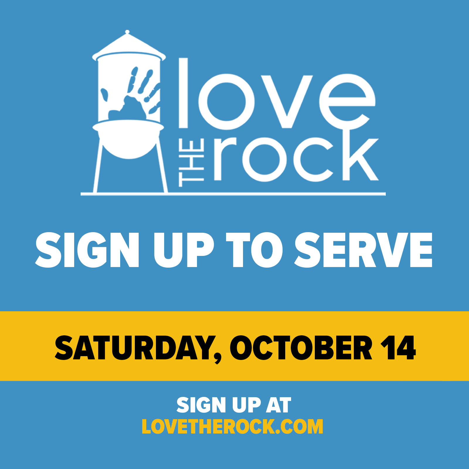 Sign up to serve